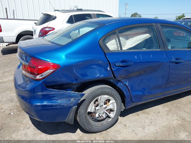 Продаж на аукціоні авто 2013 Honda Civic Lx, vin: 19XFB2F54DE289853, номер лоту: 45170720