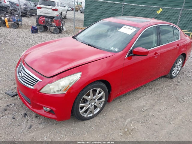 2010 Infiniti G37x მანქანა იყიდება აუქციონზე, vin: JN1CV6AR0AM454132, აუქციონის ნომერი: 45170737