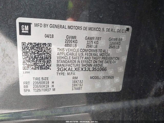 GMC Terrain Denali 2018 3GKALXEX3JL351066 Image 9