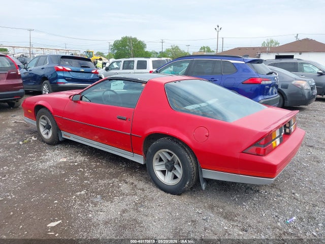 Продажа на аукционе авто 1984 Chevrolet Camaro, vin: 1G1AP87H7EL211186, номер лота: 45170819