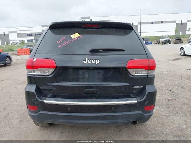 Продажа на аукционе авто 2016 Jeep Grand Cherokee Limited, vin: 1C4RJEBG6GC306589, номер лота: 45170842