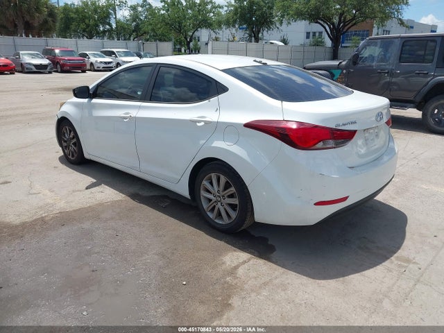2016 Hyundai Elantra Se მანქანა იყიდება აუქციონზე, vin: 5NPDH4AEXGH704960, აუქციონის ნომერი: 45170843