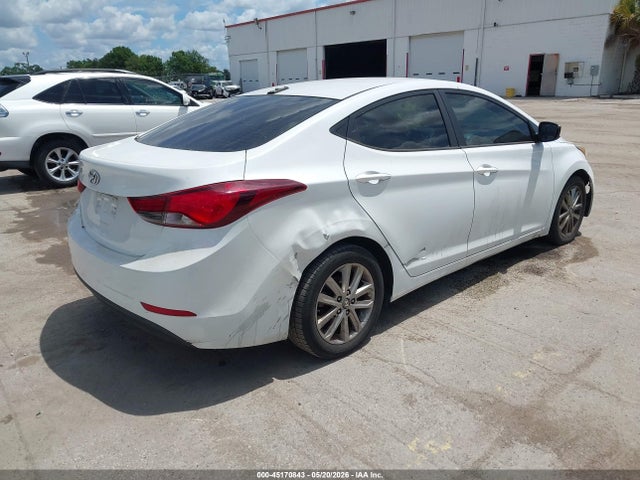 2016 Hyundai Elantra Se მანქანა იყიდება აუქციონზე, vin: 5NPDH4AEXGH704960, აუქციონის ნომერი: 45170843