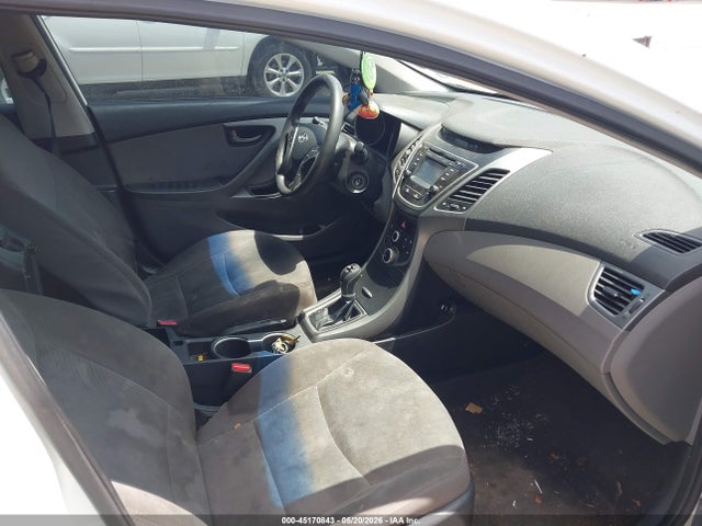 2016 Hyundai Elantra Se მანქანა იყიდება აუქციონზე, vin: 5NPDH4AEXGH704960, აუქციონის ნომერი: 45170843