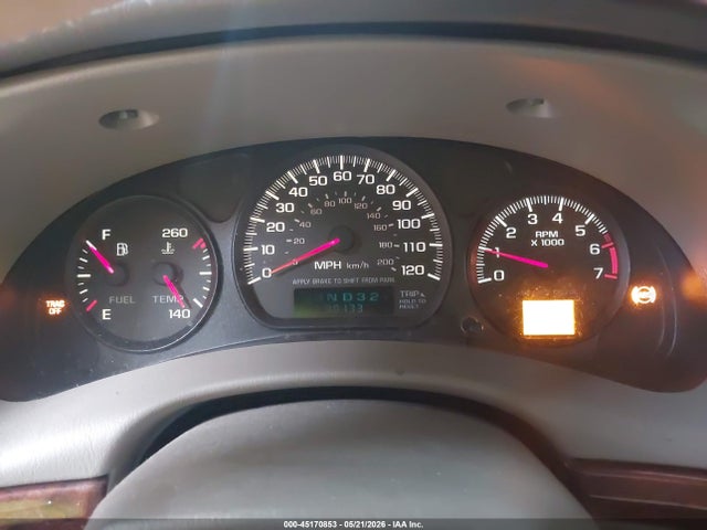 2003 Chevrolet Impala Ls მანქანა იყიდება აუქციონზე, vin: 2G1WH52K439387217, აუქციონის ნომერი: 45170853