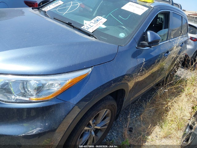 45170858 :رقم المزاد ، 5TDJKRFH3FS195713 vin ، 2015 Toyota Highlander Xle V6 مزاد بيع