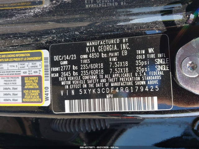 KIA Sportage Ex 2024 5XYK3CDF4RG179425 Image 9