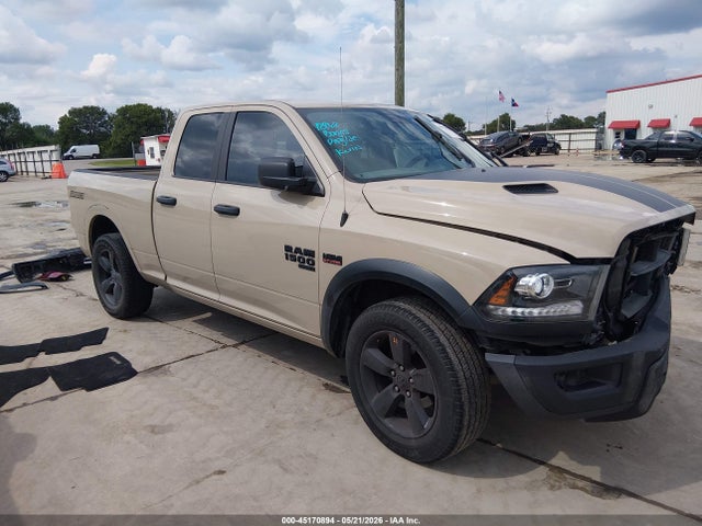 45170894 :رقم المزاد ، 1C6RR6GT6KS734012 vin ، 2019 Ram 1500 Classic Warlock  4x2 6'4 Box مزاد بيع