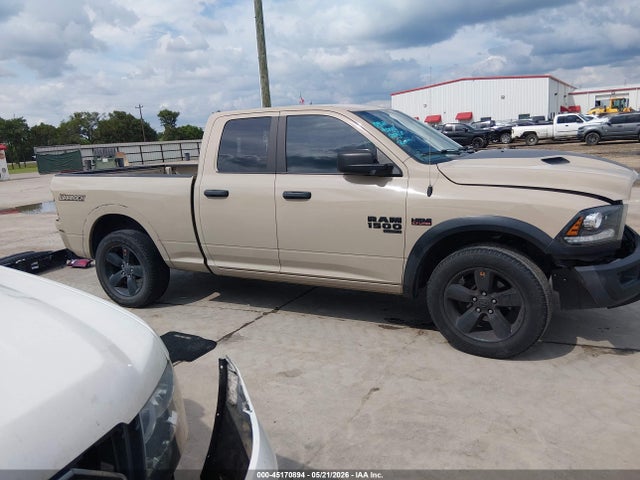 45170894 :رقم المزاد ، 1C6RR6GT6KS734012 vin ، 2019 Ram 1500 Classic Warlock  4x2 6'4 Box مزاد بيع