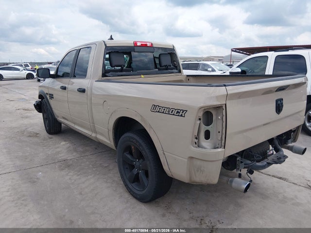 45170894 :رقم المزاد ، 1C6RR6GT6KS734012 vin ، 2019 Ram 1500 Classic Warlock  4x2 6'4 Box مزاد بيع