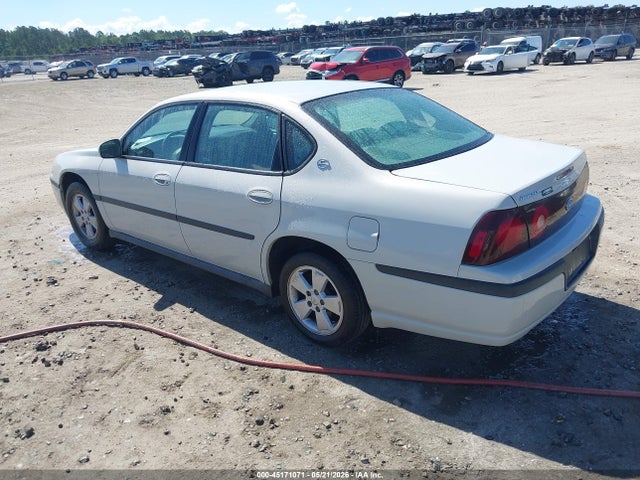Продаж на аукціоні авто 2003 Chevrolet Impala, vin: 2G1WF52E839215644, номер лоту: 45171071