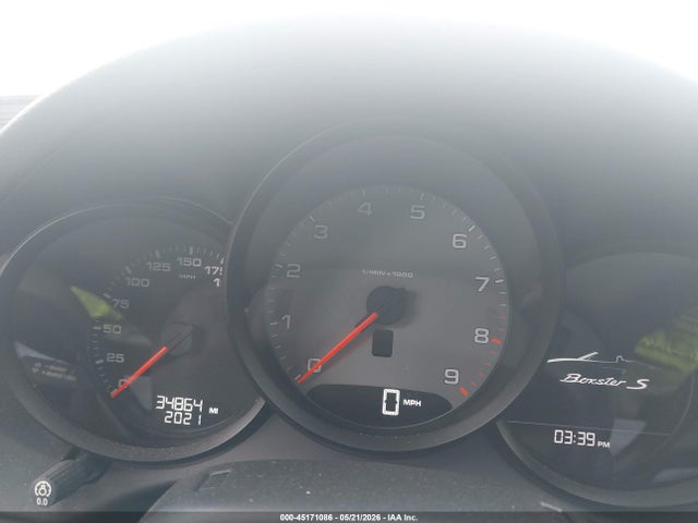 Продаж на аукціоні авто 2015 Porsche Boxster Gts/s, vin: WP0CB2A81FS130163, номер лоту: 45171086