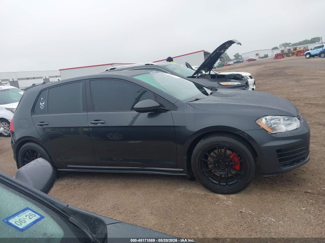 45171089 :رقم المزاد ، 3VW4T7AUXGM021610 vin ، 2016 Volkswagen Golf Gti S 4-door مزاد بيع