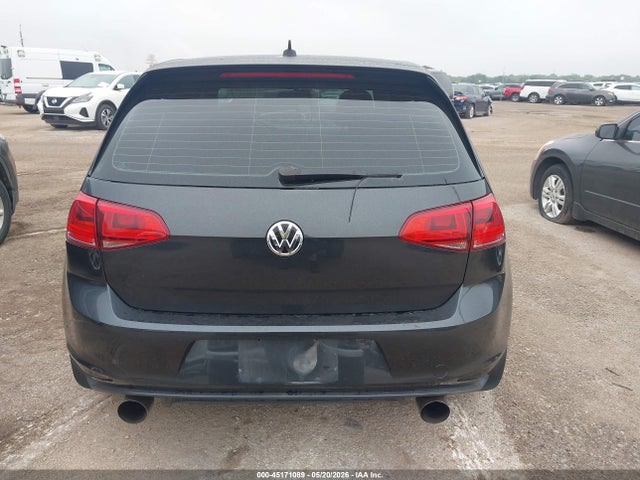 45171089 :رقم المزاد ، 3VW4T7AUXGM021610 vin ، 2016 Volkswagen Golf Gti S 4-door مزاد بيع