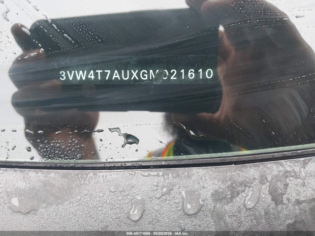 45171089 :رقم المزاد ، 3VW4T7AUXGM021610 vin ، 2016 Volkswagen Golf Gti S 4-door مزاد بيع