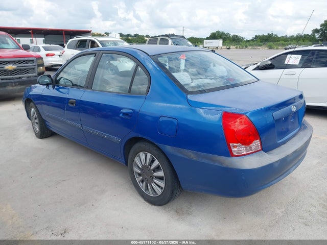 2004 Hyundai Elantra Gls/gt მანქანა იყიდება აუქციონზე, vin: KMHDN46D54U820895, აუქციონის ნომერი: 45171102