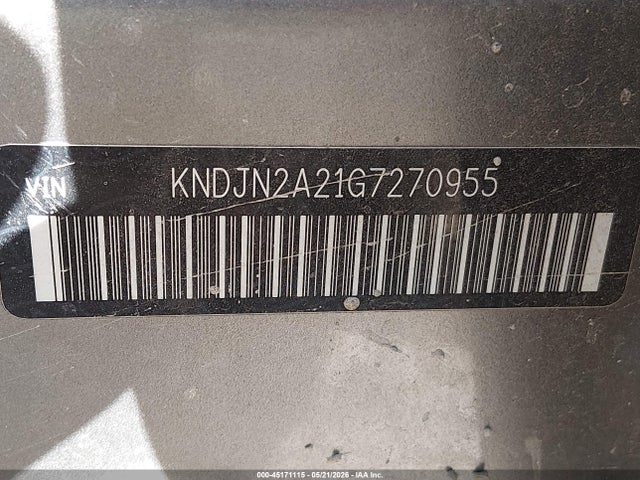 KIA Soul 2016 KNDJN2A21G7270955 Image 9