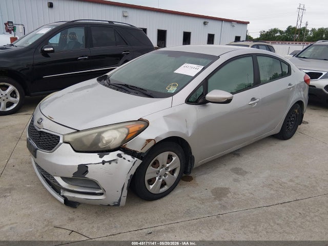 Продажа на аукционе авто 2015 Kia Forte Lx, vin: KNAFK4A6XF5305478, номер лота: 45171141