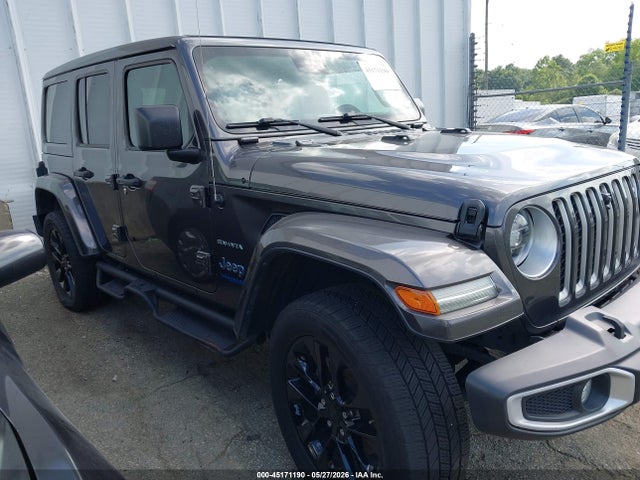 Продаж на аукціоні авто 2021 Jeep Wrangler 4xe Unlimited Sahara 4x4, vin: 1C4JJXP63MW869070, номер лоту: 45171190