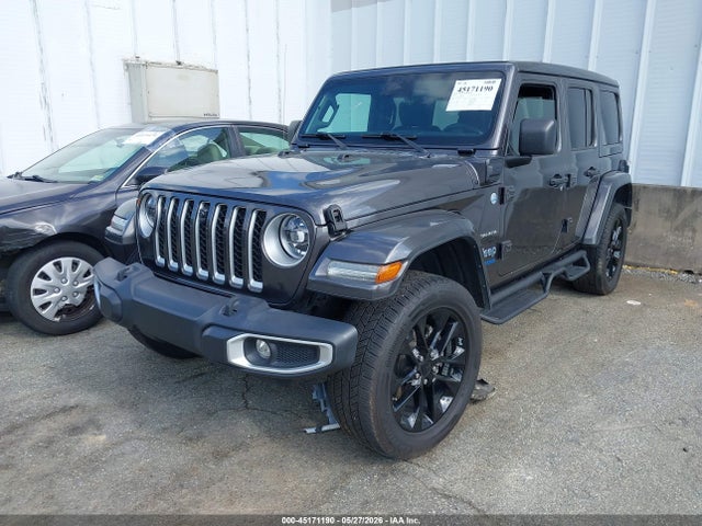 Продаж на аукціоні авто 2021 Jeep Wrangler 4xe Unlimited Sahara 4x4, vin: 1C4JJXP63MW869070, номер лоту: 45171190