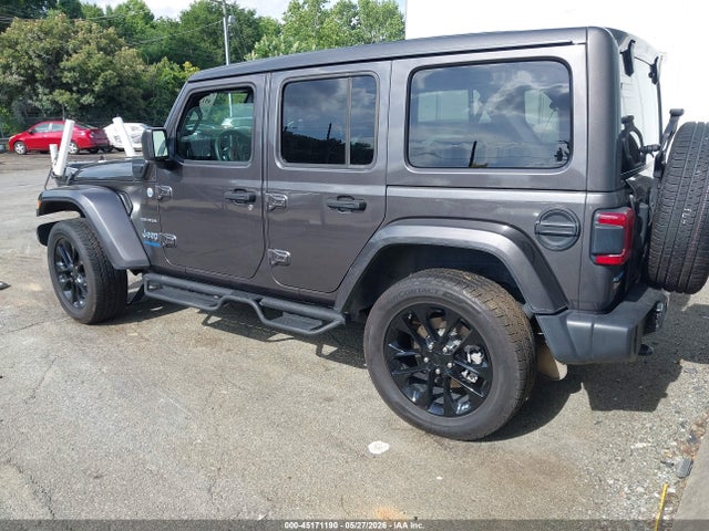 Продаж на аукціоні авто 2021 Jeep Wrangler 4xe Unlimited Sahara 4x4, vin: 1C4JJXP63MW869070, номер лоту: 45171190