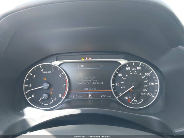 45171217 :رقم المزاد ، 1N4BL4EV2KC198552 vin ، 2019 Nissan Altima 2.5 Sl مزاد بيع