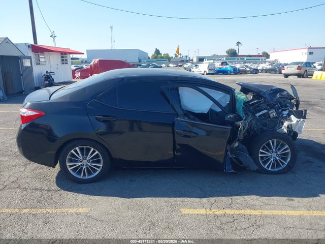 45171221 :رقم المزاد ، 5YFBURHEXFP243525 vin ، 2015 Toyota Corolla Le Plus مزاد بيع