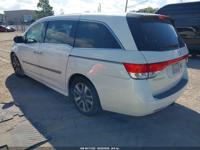 2017 Honda Odyssey Touring/touring Elite მანქანა იყიდება აუქციონზე, vin: 5FNRL5H99HB502663, აუქციონის ნომერი: 45171222