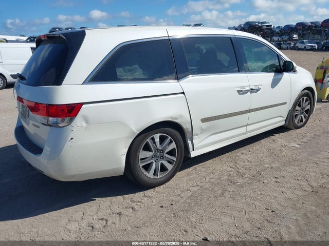 2017 Honda Odyssey Touring/touring Elite მანქანა იყიდება აუქციონზე, vin: 5FNRL5H99HB502663, აუქციონის ნომერი: 45171222