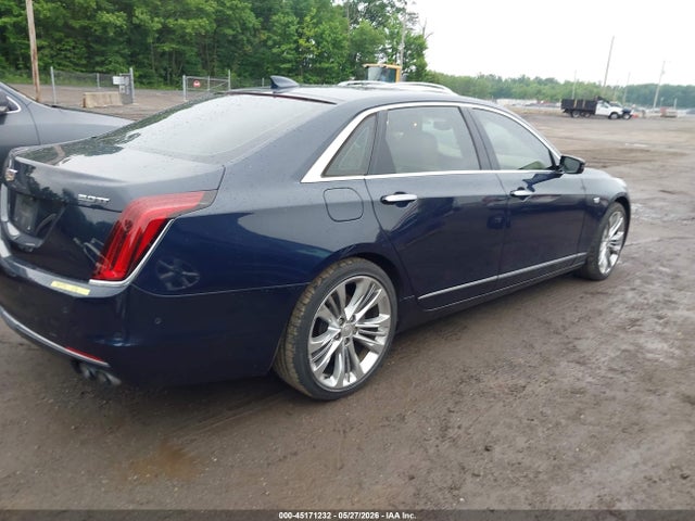 2018 Cadillac Ct6 Platinum მანქანა იყიდება აუქციონზე, vin: 1G6KP5R65JU113299, აუქციონის ნომერი: 45171232
