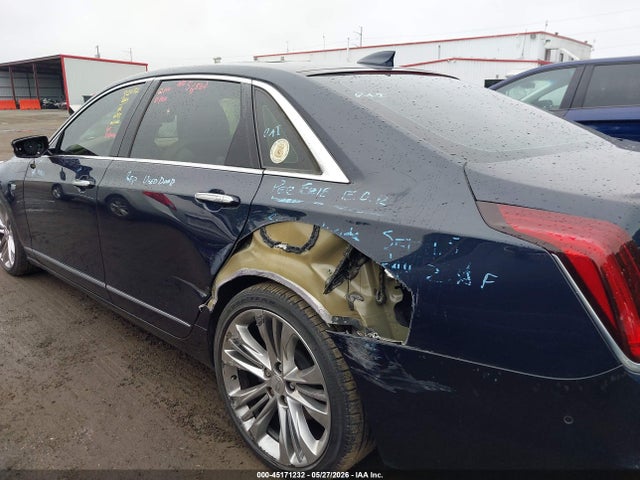 2018 Cadillac Ct6 Platinum მანქანა იყიდება აუქციონზე, vin: 1G6KP5R65JU113299, აუქციონის ნომერი: 45171232
