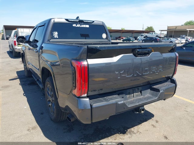 Aukcja sprzedaży 2025 Toyota Tundra Hybrid Platinum Hybrid Crewmax 5.5' Bed, vin: 5TFNC5DB9SX103272, numer aukcji: 45171276
