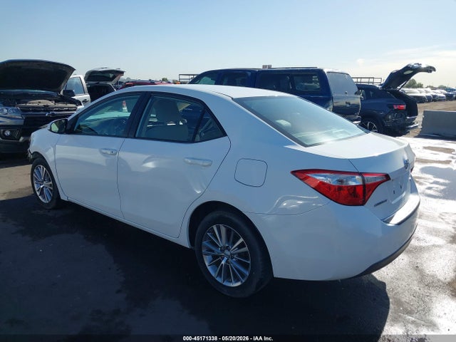 45171338 :رقم المزاد ، 5YFBURHEXFP259529 vin ، 2015 Toyota Corolla Le Plus مزاد بيع