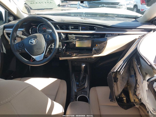 45171338 :رقم المزاد ، 5YFBURHEXFP259529 vin ، 2015 Toyota Corolla Le Plus مزاد بيع