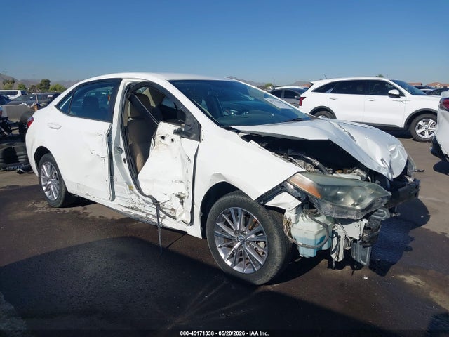 45171338 :رقم المزاد ، 5YFBURHEXFP259529 vin ، 2015 Toyota Corolla Le Plus مزاد بيع