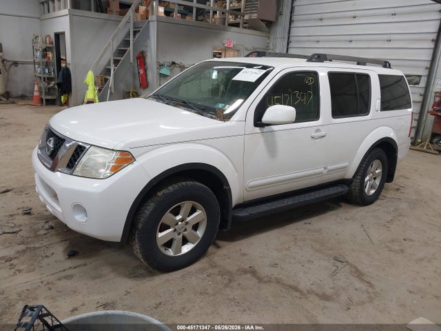2009 Nissan Pathfinder Se მანქანა იყიდება აუქციონზე, vin: 5N1AR18B59C602499, აუქციონის ნომერი: 45171347