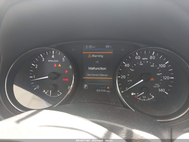 45171367 :رقم المزاد ، JN8AT2MT0KW501325 vin ، 2019 Nissan Rogue Sv مزاد بيع