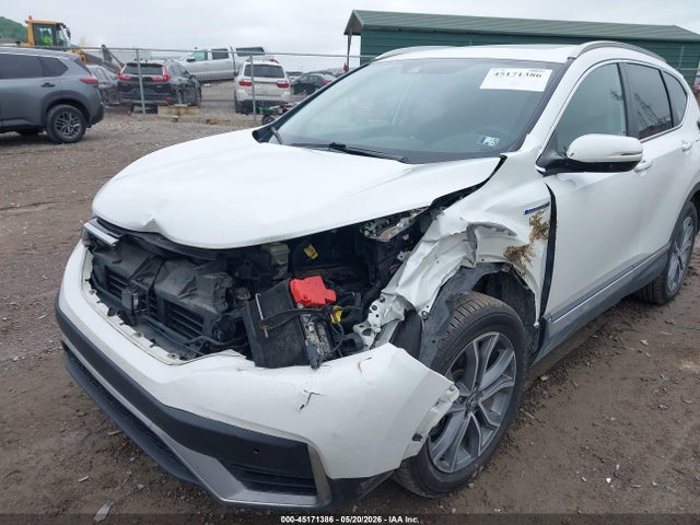 2020 Honda Cr-v Hybrid Touring მანქანა იყიდება აუქციონზე, vin: 7FART6H94LE022307, აუქციონის ნომერი: 45171386