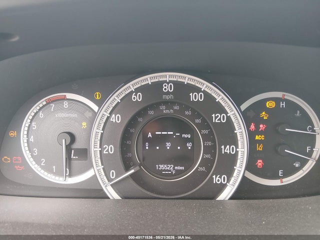 Aukcja sprzedaży 2016 Honda Accord Ex-l, vin: 1HGCR2F99GA122124, numer aukcji: 45171536