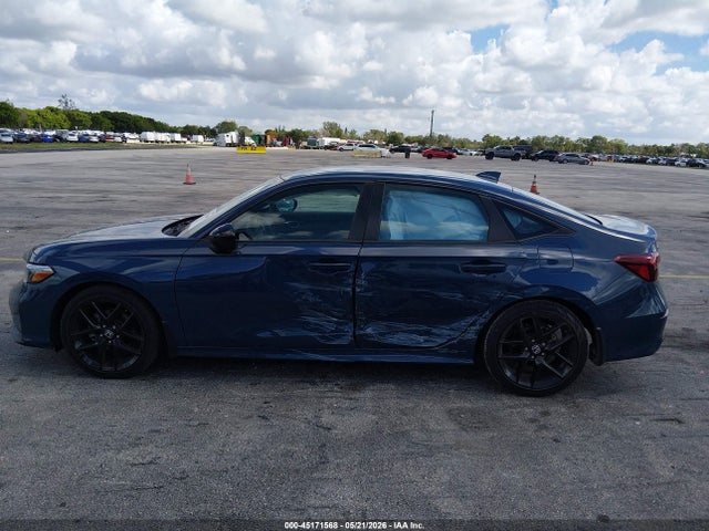 45171568 :رقم المزاد ، 2HGFE2F58SH553666 vin ، 2025 Honda Civic Sport مزاد بيع