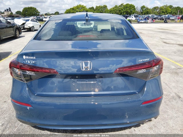 45171568 :رقم المزاد ، 2HGFE2F58SH553666 vin ، 2025 Honda Civic Sport مزاد بيع