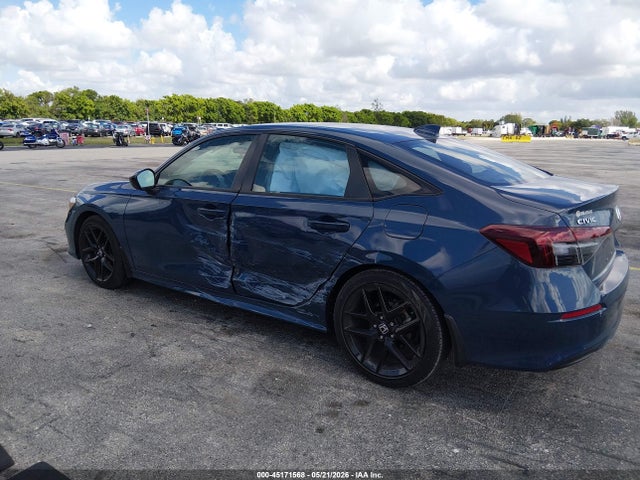 45171568 :رقم المزاد ، 2HGFE2F58SH553666 vin ، 2025 Honda Civic Sport مزاد بيع