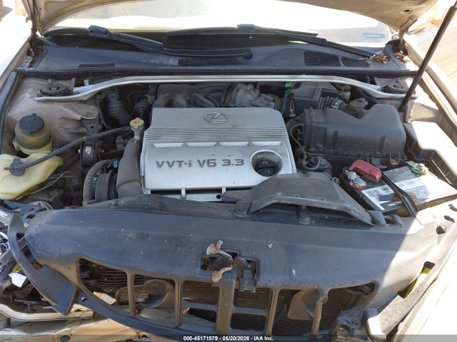 2004 Lexus Es 330 მანქანა იყიდება აუქციონზე, vin: JTHBA30G245048854, აუქციონის ნომერი: 45171579