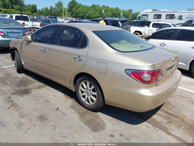 2004 Lexus Es 330 მანქანა იყიდება აუქციონზე, vin: JTHBA30G245048854, აუქციონის ნომერი: 45171579