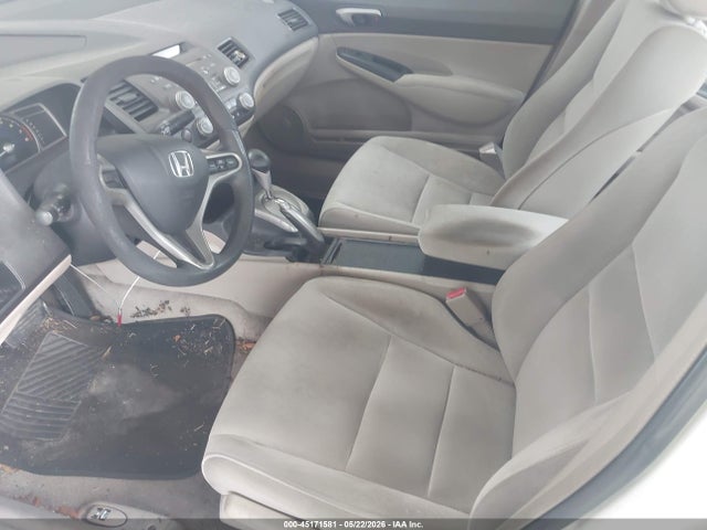 2010 Honda Civic Lx მანქანა იყიდება აუქციონზე, vin: 2HGFA1F57AH582953, აუქციონის ნომერი: 45171581