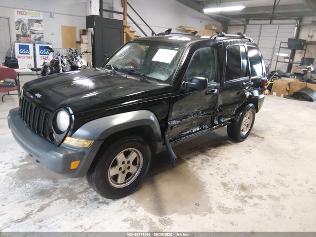 2007 Jeep Liberty Sport მანქანა იყიდება აუქციონზე, vin: 1J4GK48K67W525572, აუქციონის ნომერი: 45171594