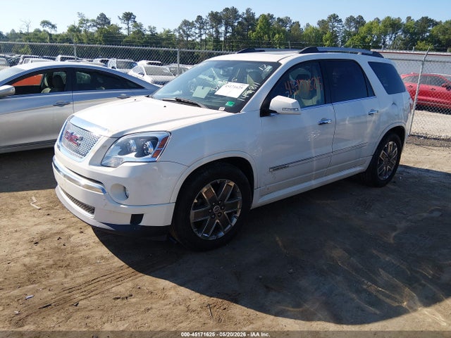 45171625 :رقم المزاد ، 1GKKVTED3CJ243344 vin ، 2012 Gmc Acadia Denali مزاد بيع