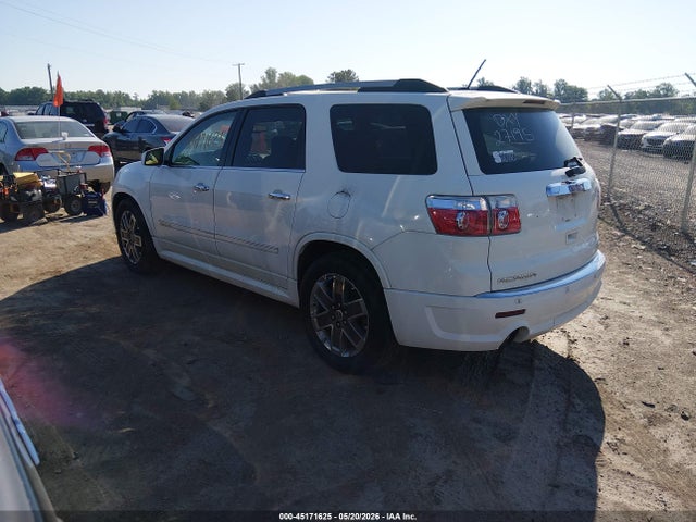 45171625 :رقم المزاد ، 1GKKVTED3CJ243344 vin ، 2012 Gmc Acadia Denali مزاد بيع