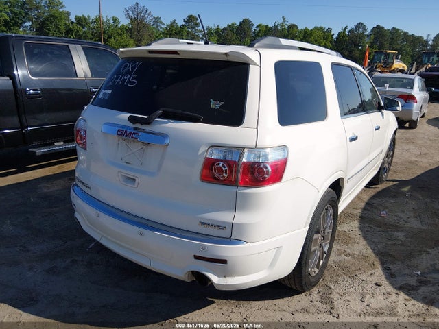 45171625 :رقم المزاد ، 1GKKVTED3CJ243344 vin ، 2012 Gmc Acadia Denali مزاد بيع