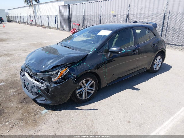 Toyota COROLLA SE 2019 JTNK4RBE3K3044520 Image 2